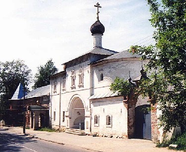 Дмитровский рпайон. Борисоглебский монастырь. Никольская церковь. XVI век