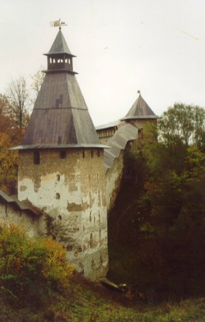 Псково-Печерский монастырь. XV век